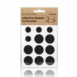Bookman Urban Visibility Bookman Sticky Reflectors Black Reflektoraufkleber Punkte Schwarz