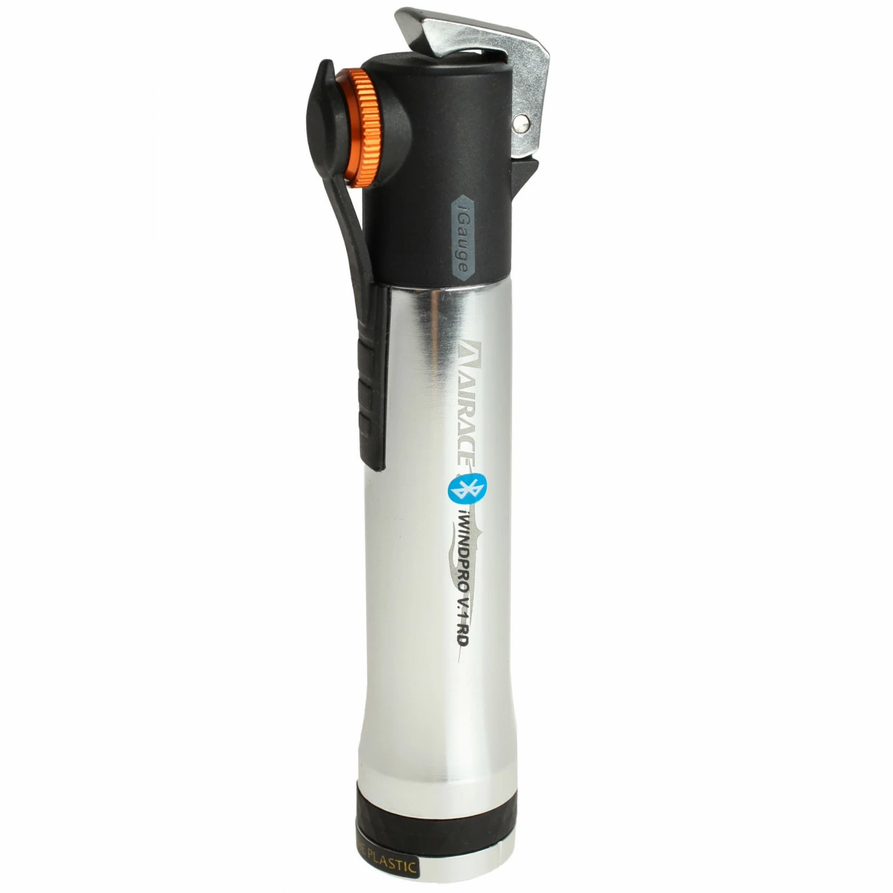 Airace IWindpro V1 ROAD Bluetooth-Minimpumpe Mit Digitaler App-Anzeige Bis 8 Bar (120 PSI) 3 Airace IWindpro V1 ROAD Bluetooth-Minimpumpe Mit Digitaler App-Anzeige Bis 8 Bar (120 PSI)