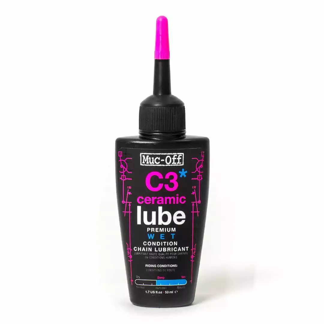 Muc-Off C3 Wet Ceramic Lube 50ml 3 Muc-Off C3 Wet Ceramic Lube 50ml