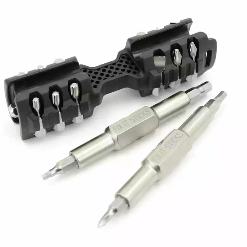 FixItSticks Replaceable General & Home Edition Schraubendreher-Set Mit 18 Bits + Halterung 3 FixItSticks Replaceable General & Home Edition Schraubendreher-Set Mit 18 Bits + Halterung