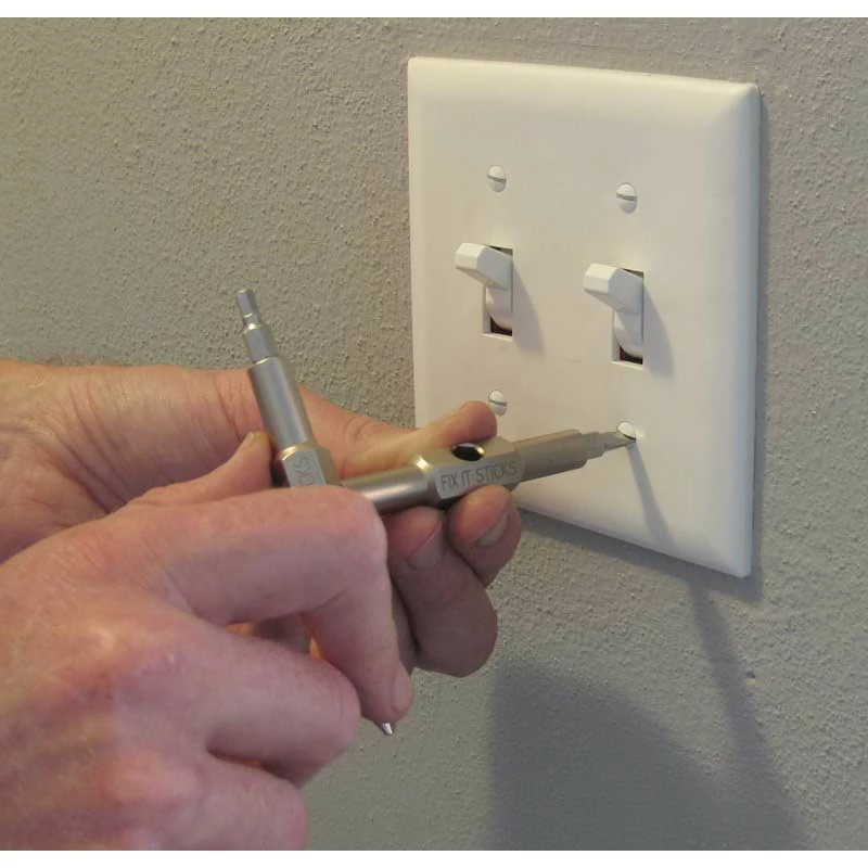 FixItSticks Replaceable General & Home Edition Schraubendreher-Set Mit 18 Bits + Halterung 7 FixItSticks Replaceable General & Home Edition Schraubendreher-Set Mit 18 Bits + Halterung – Bild 5