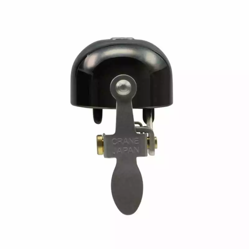 Crane Bells Crane E-Ne Bell Neo Black Messing Fahrradklingel Auch Für Rennrad-Lenker Geeignet 2 Crane Bells Crane E-Ne Bell Neo Black Messing Fahrradklingel Auch Für Rennrad-Lenker Geeignet