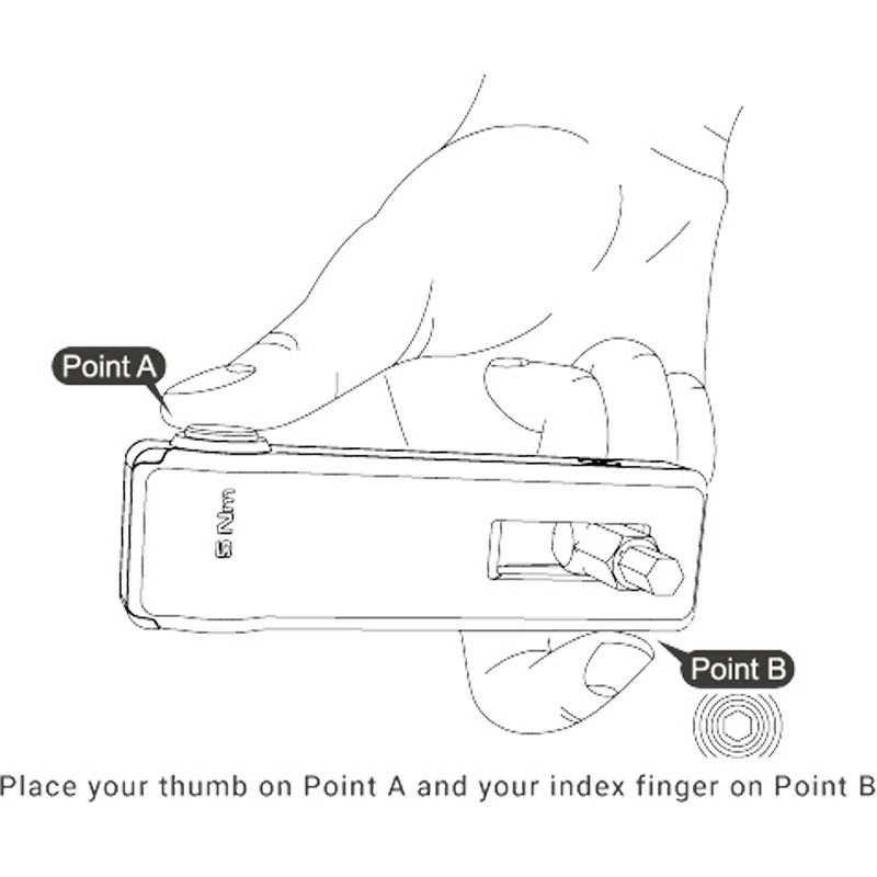 Birzman M-Torque Ranger Schlüsselset Mit Drehmoment-Anzeige 4 Birzman M-Torque Ranger Schlüsselset Mit Drehmoment-Anzeige – Bild 2