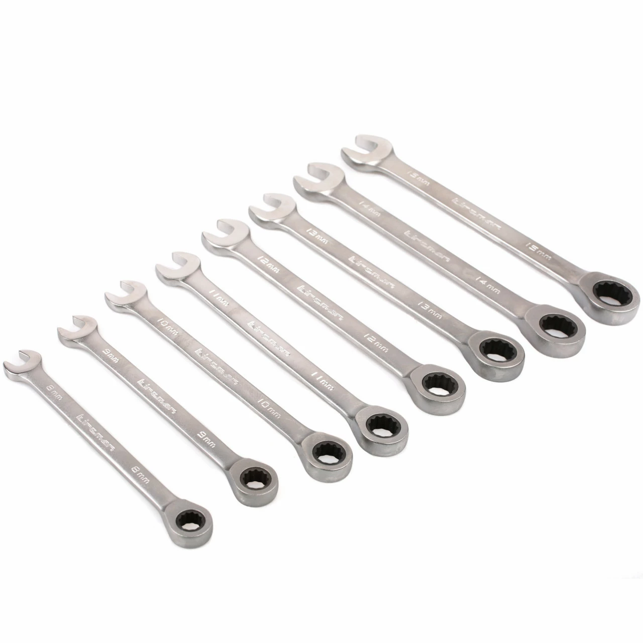 Birzman Gear Plus Ringschlüssel-Set Mit Ratsche 8 Stück 4 Birzman Gear Plus Ringschlüssel-Set Mit Ratsche 8 Stück – Bild 2