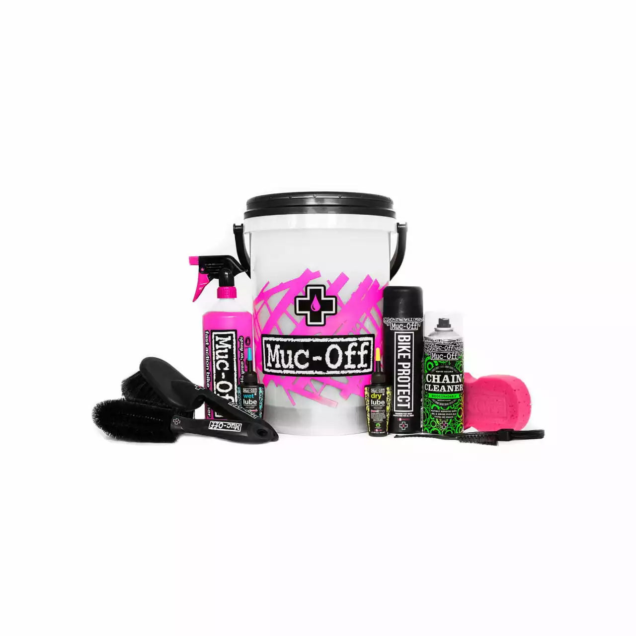 Muc-Off Bucket Kit Fahrradpflege-Kit Mit Eimer 3 Muc-Off Bucket Kit Fahrradpflege-Kit Mit Eimer