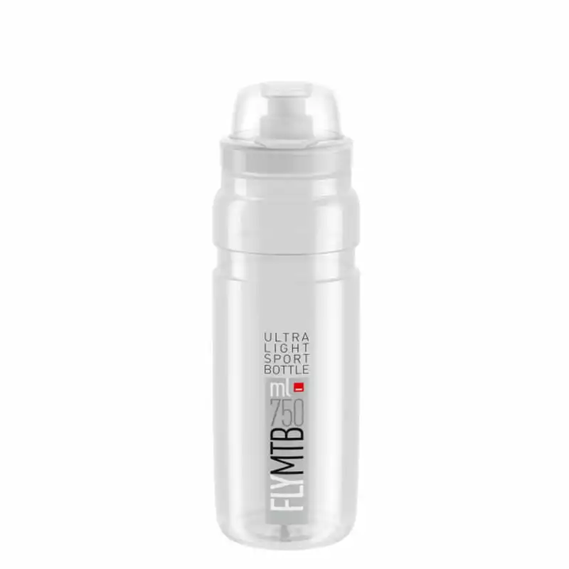 Elite Trinkflasche Fly MTB 750 Ml Transparent-Grau 3 Elite Trinkflasche Fly MTB 750 Ml Transparent-Grau