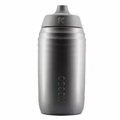 Keego Trinkflasche 500 Ml Silver Stardust - Sportflasche Mit Innenbeschichtung Aus Titan