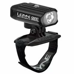 Lezyne Hecto Drive 500XL Helmlampe - Schwarz